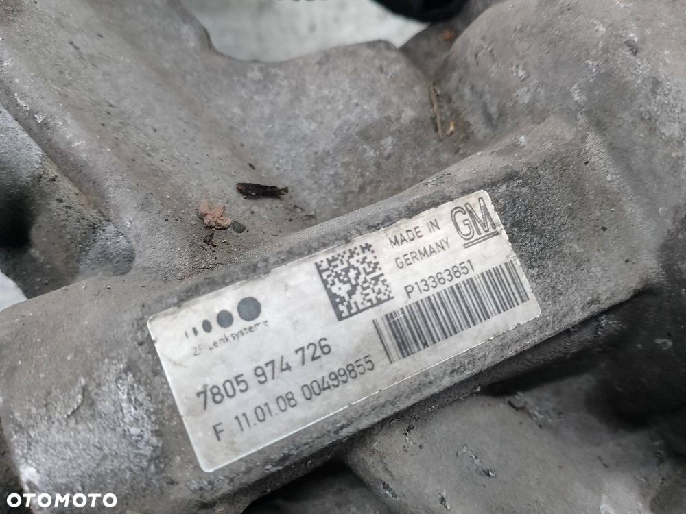 MAGLOWNICA PRZEKŁADNIA  ELEKTRYCZNA OPEL ASTRA J P13363851 1.7 CDTI - 6