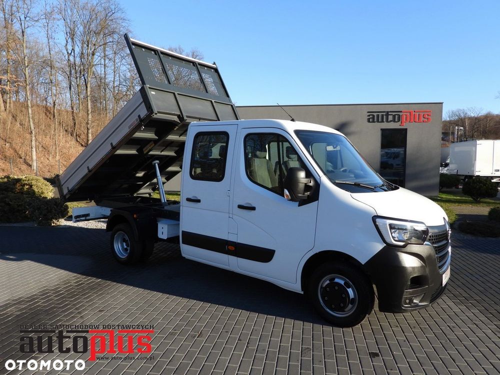 Renault MASTER WYWROTKA PODWÓJNA KABINA DOKA 6 MIEJSC TEMPOMAT LEDY BLIŹNIACZE KOŁA KLIMATYZACJA  130KM - 2