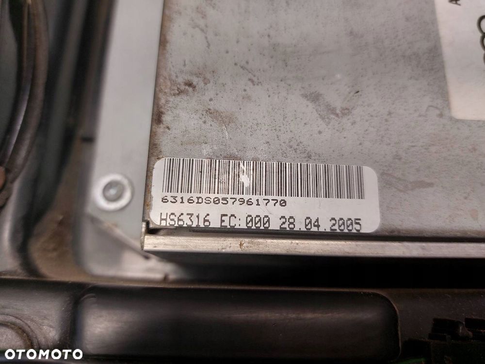 SUBWOOFER GŁOŚNIK + WZMACNIACZ AUDI A4 B7 8E903538203S 8E9035223 - 6