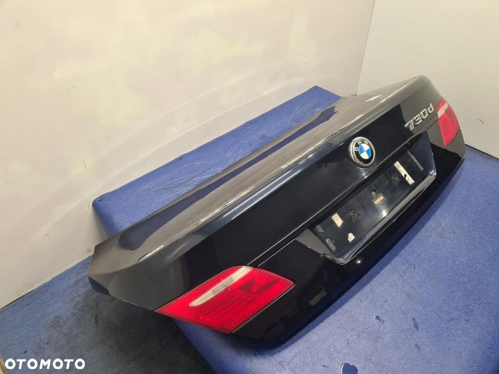 BMW 7 E65 LIFT TYLNA KLAPA BAGAŻNIKA A35/5  MONACOBLAU METALLIC - 2
