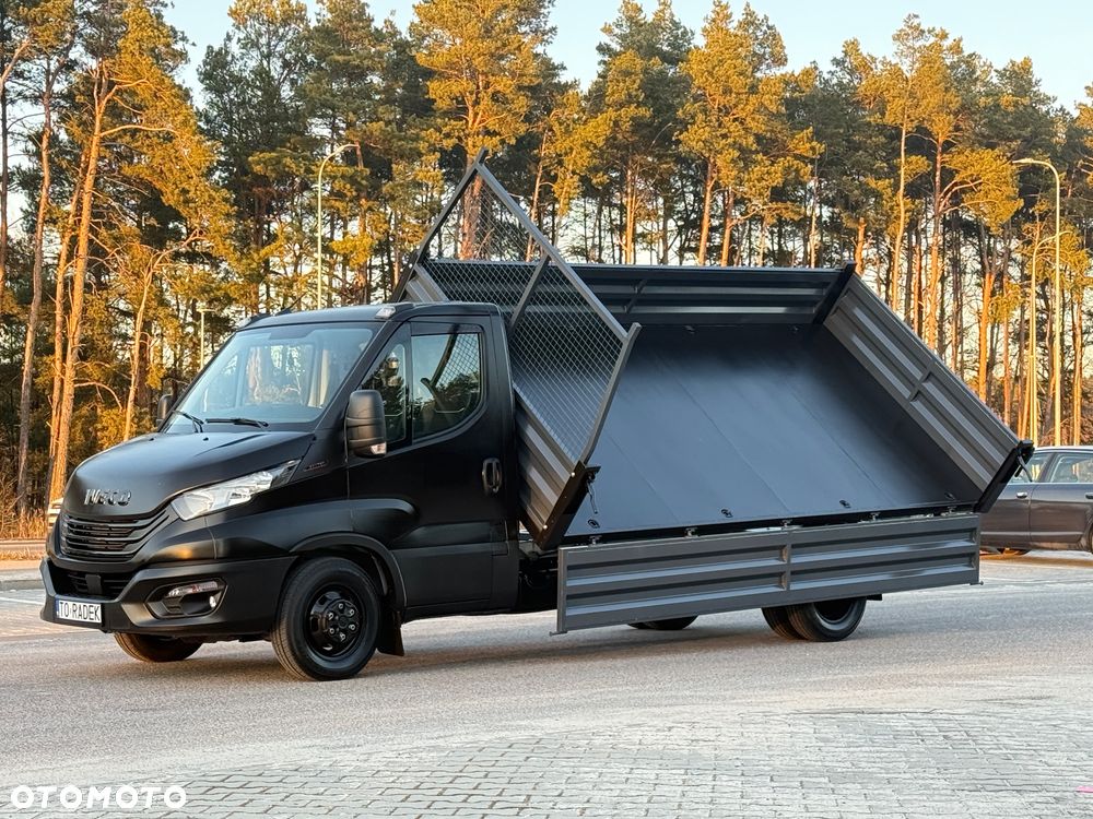 Iveco DAILY 35/50-180 3.0 HPI 180KM WYWROTKA 3-stronna ! 33 tyś km! Resor +Poduszka! HAK! Czarny Mat! Jedyny Taki!! - 31