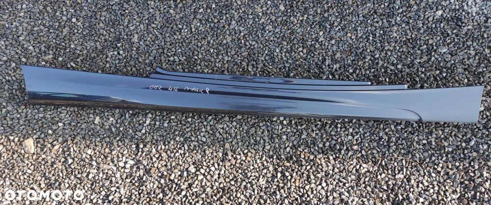 LISTWA PROGOWA LEWA PRAWA KOMPLET M PAKIET BMW E81 E82 E88 416 CARBONSCHWARZ - 1