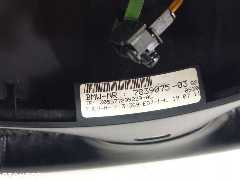 BMW 1 E87 3 E90 E91 KIEROWNICA MULTI SKÓRZANA M PAKIET 7839075 - 9