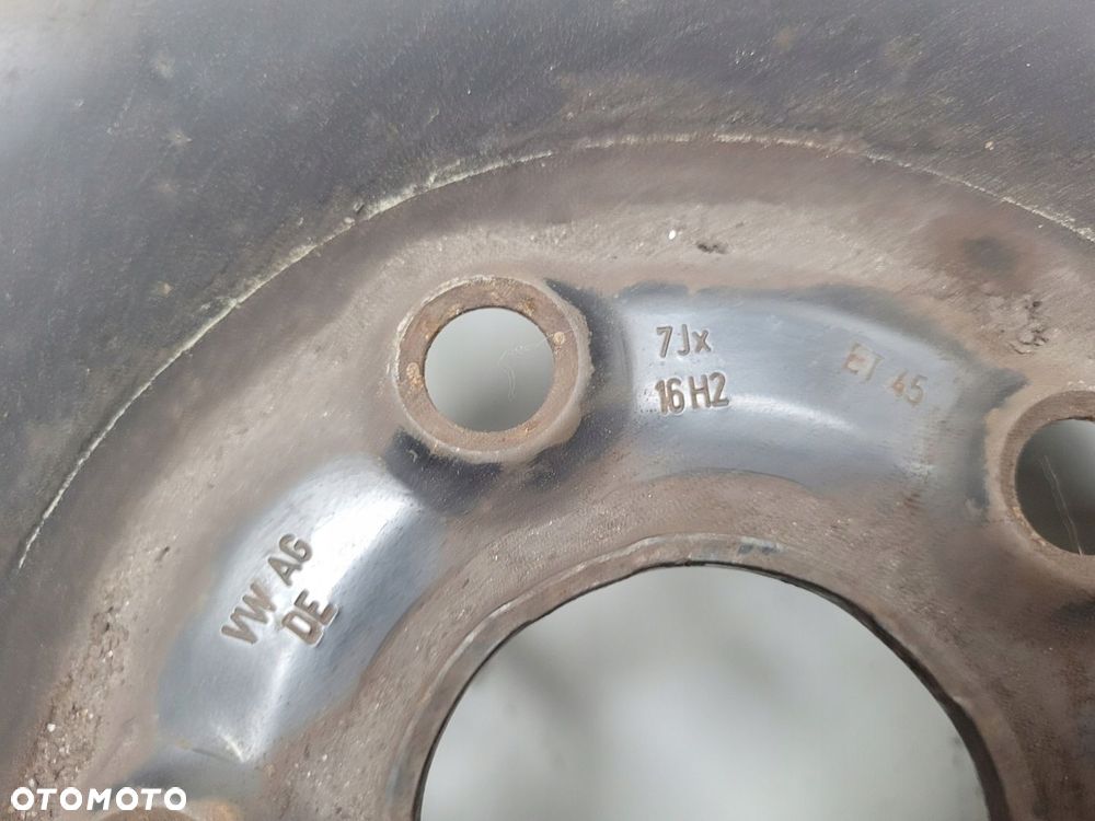 VOLKSWVAGEN PASSAT B6 2.0 TDI FELGA 16" 7Jx16H2 ET45 - 5