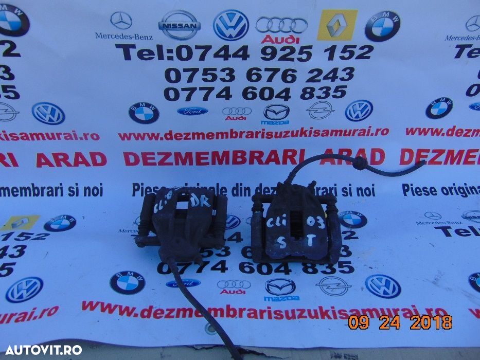 Etrier renault Clio 3 Symbol etrieri fat stanga dreapta dezmembrez Cli - 1