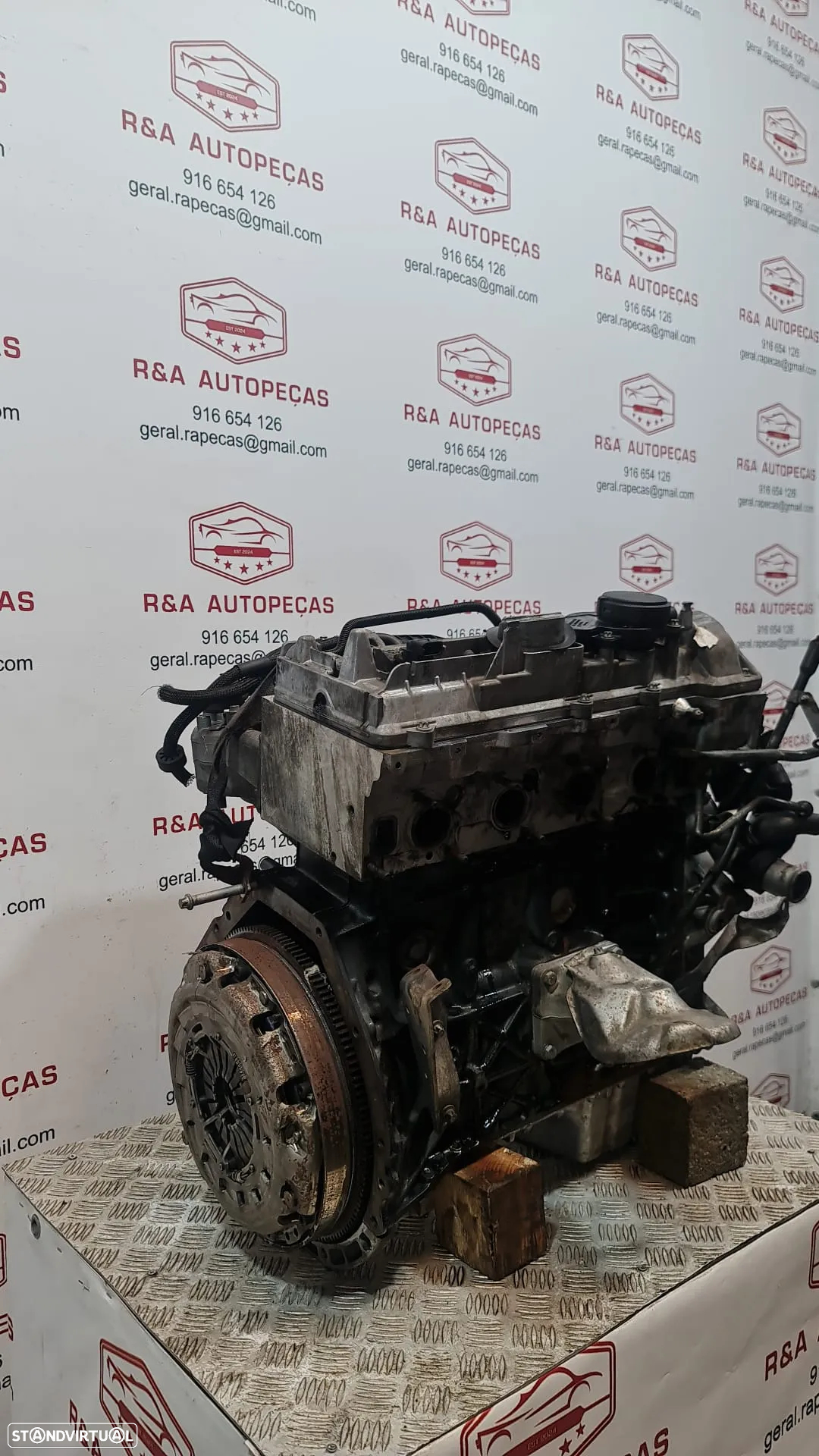 Motor Completo Mercedes W210 Classe E 220 2.2  Ref 611961 - 4
