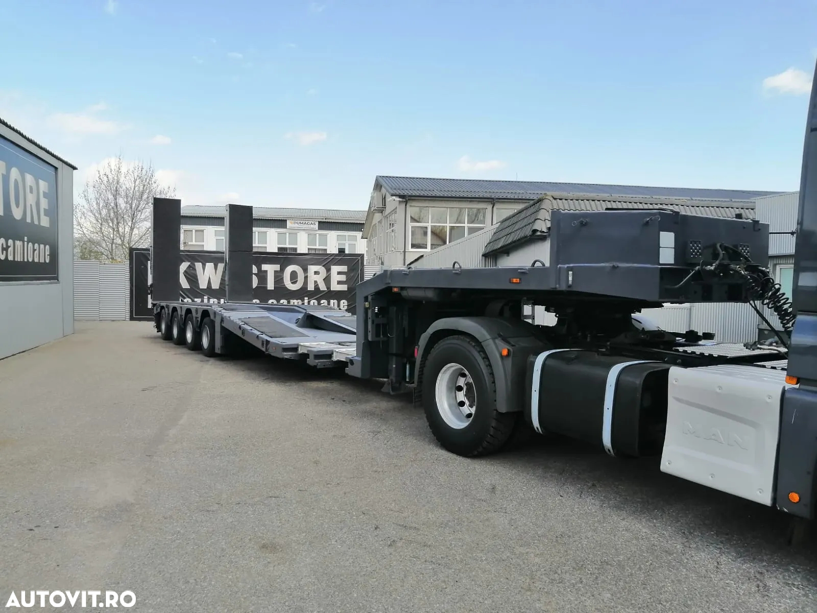 MAN Rata Leasing 813 Eur Cap Tractor MAN 18.460 TGX 4X4 +Trailer Langendorf, 4 Axe, 59 tone - 20