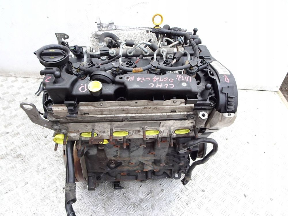 silnik kpl. skoda seat vw audi 1.6 tdi 105 km clhc clh - 12