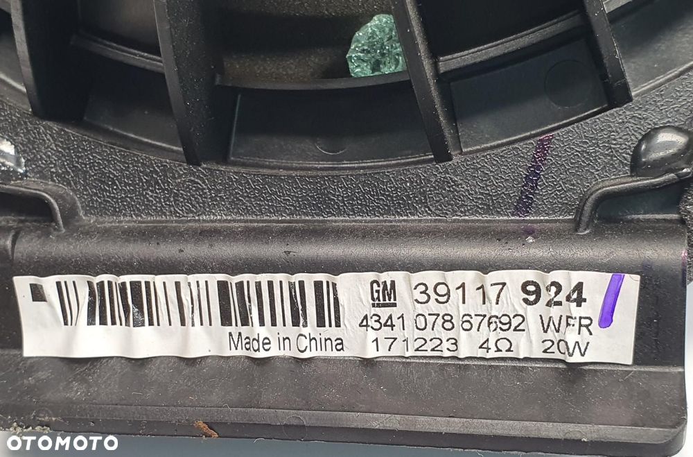 GŁOŚNIK PRZÓD PRZEDNI OPEL ADAM 39117924 - 3