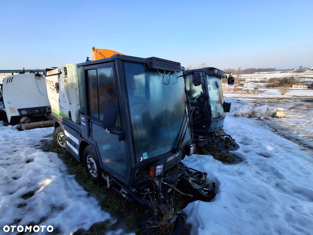 Zamiatarka Schmidt Swingo Compact Zawieszenie Oś Skrętna Silnik Hydrauliczny Turbina Wirnik Zabudowa Części - 2