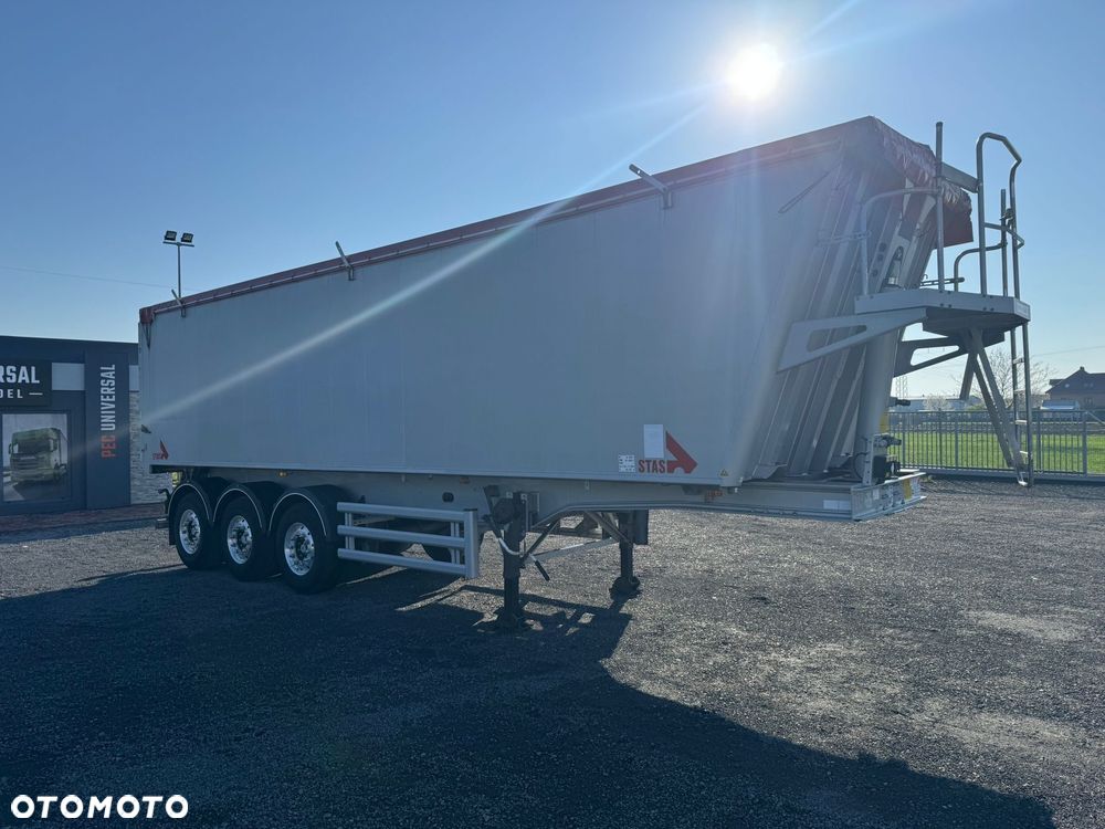 Stas 55m3 / Klapo- Drzwi / Oś Podnoszona / Waga / Stan BDB / z Francji - 3