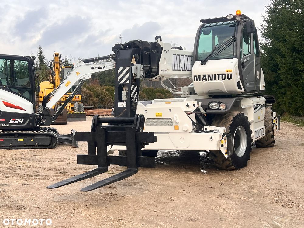 Manitou 2150 Mrt MANITOU ŁADOWARKA TELESKOPOWA Roto  widły kosz PILOT do sterowania  2016/17 1840 2540 2550 kolor od nowości biały Mercedes silnik - 5