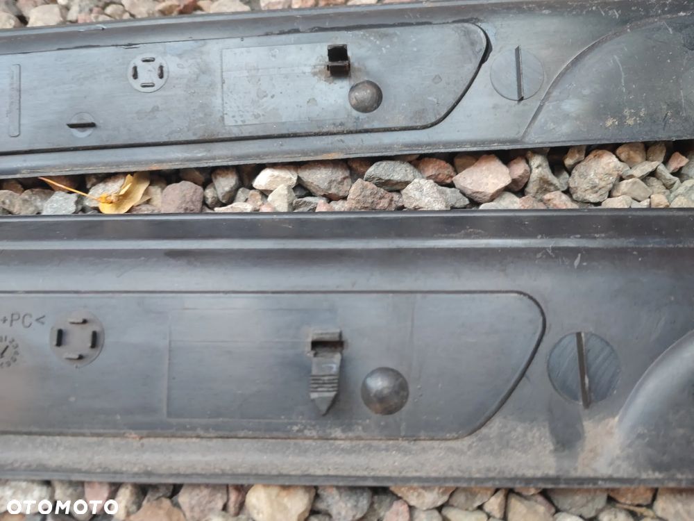 BMW E46 COUPE / CABRIO ORYGINALNE LISTWY OZDOBNE PROGOWE LEWA / PRAWA O NR. 51 47 8 219 213 / 51 47 8 219 214 OEM W WERSJI CHROM - 22