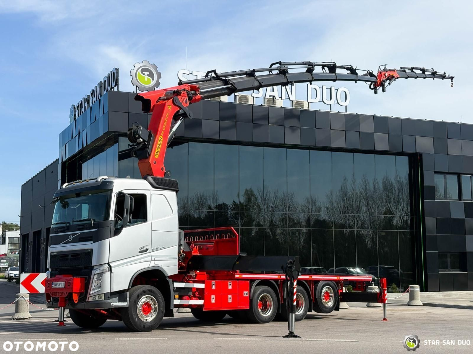Volvo FH 500 8x4*4 PK65002 Fly JIB HDS Żuraw 7456 godzin Euro 6 Wciągarka - 2