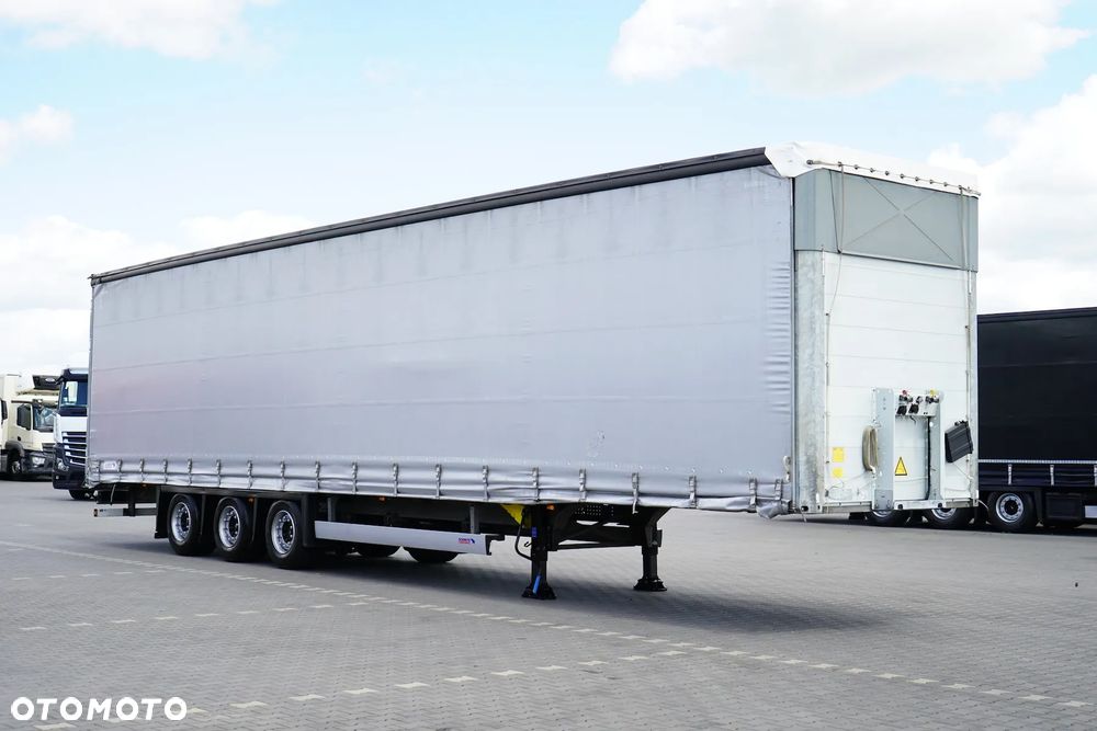 Schmitz Cargobull / FIRANKA / MEGA / MULTI LOCK / XL / OŚ PODNOSZONA - 2