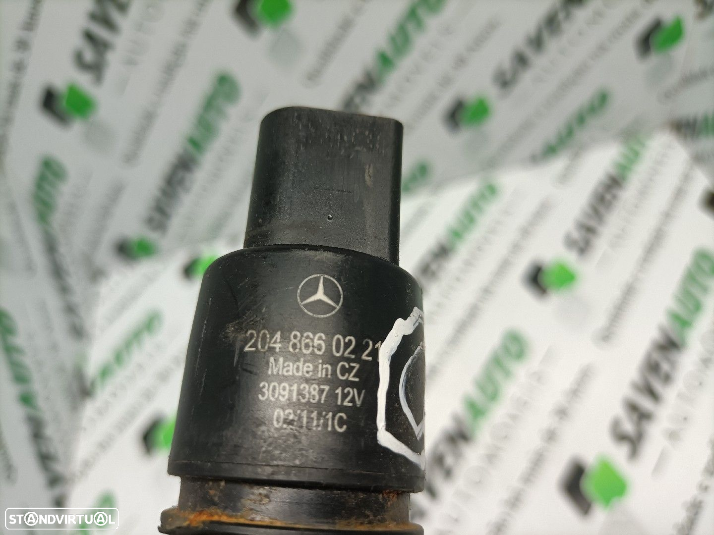 Motor Esguicho Limpa Pára Brisas Mercedes-Benz C-Class (W204) - 3