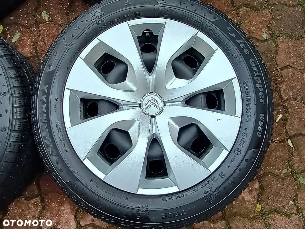 Koła zimowe Citroen C4 kołpaki 4 x 108 205/55/16 - 4