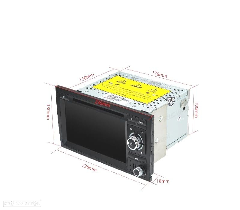 AUTO RADIO GPS ANDROID 12 PARA AUDI A4 B6 B7 00-08 SEAT EXEO 08-12 - 5