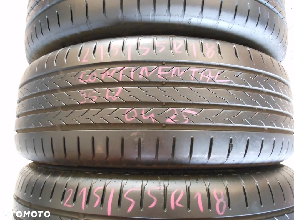 Opony 215/55r18 continental eco contact 6Q 6.2mm komplet lato - 4