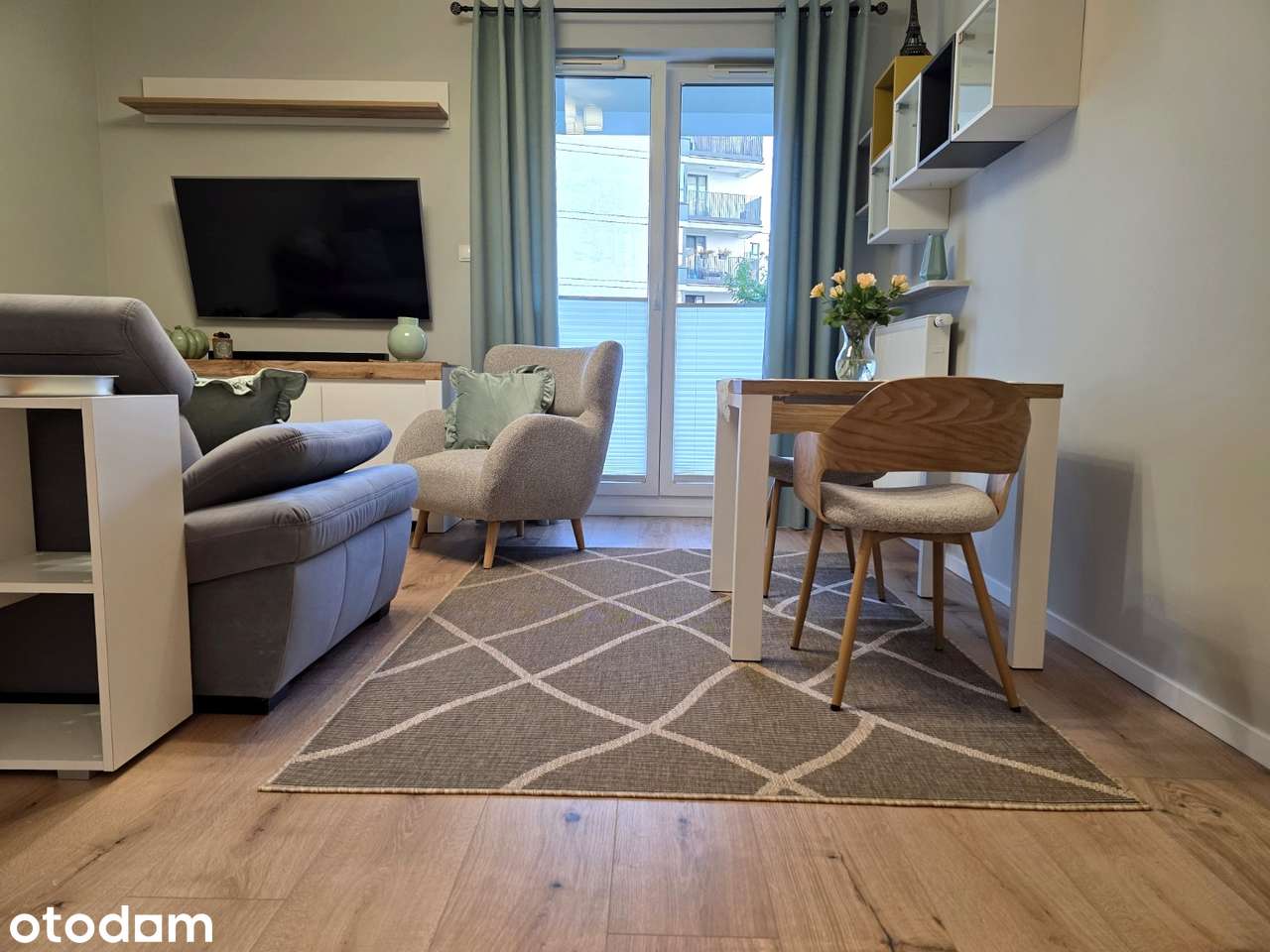 55 m² | OSIEDLE SASKA | PIERWSZY NAJEM PO REMONCIE | 2 BALKONY