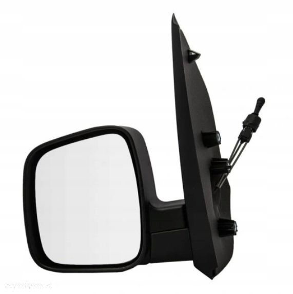 lusterko citroen nemo 10.07- lewe czarne mechaniczne - 1