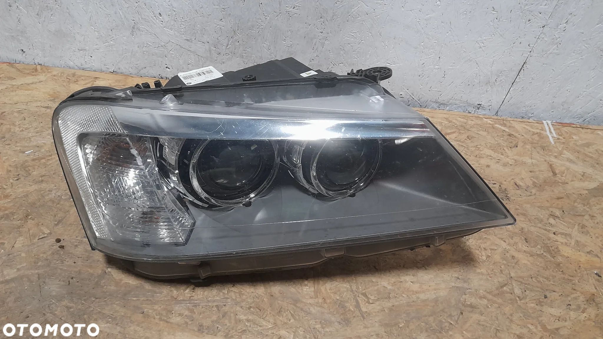 lampa reflektor prawy prawa x3 f25 1110120001 7217294 USZKODZONA - 1