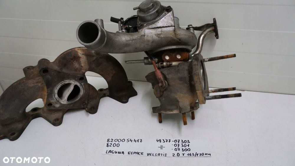 TURBOSPRĘŻARKA RENAULT ESPACE LAGUNA VEL SATIS 2.0 - 3