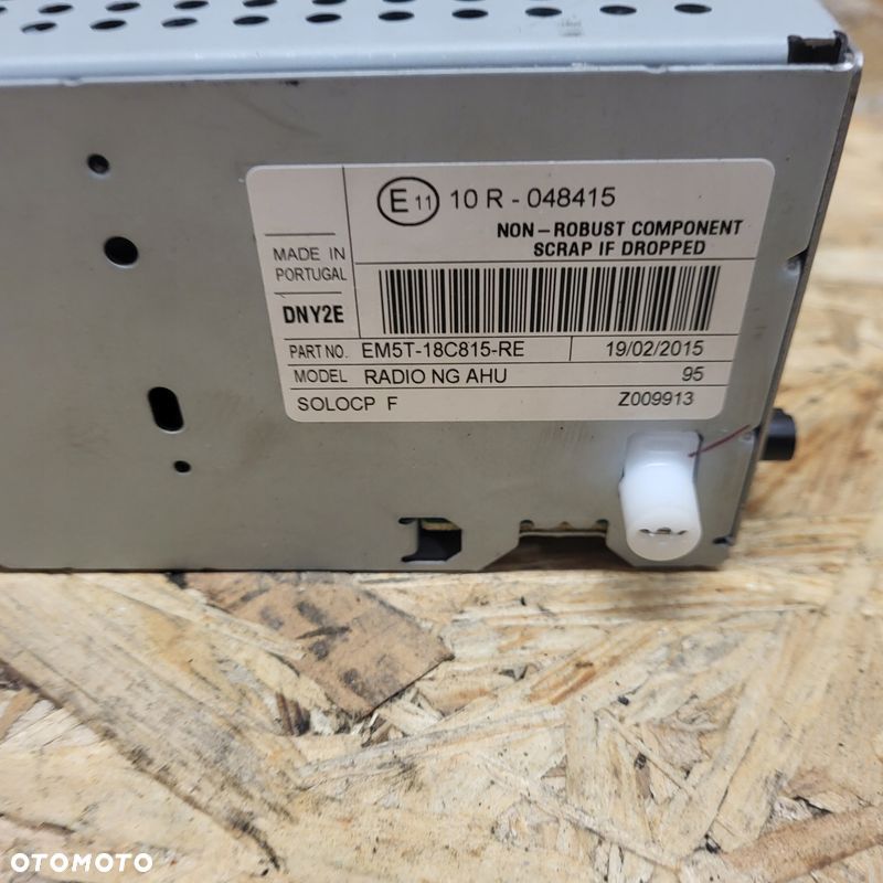 FORD FOCUS MK3 B-MAX RADIO CZYTNIK NAWIGACJA EM5T18C815RE - 3
