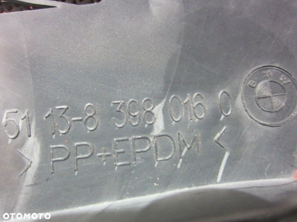 BMW Z3 E36 KRATKA WLOTU POWIETRZA MASKI PRAWA PRAWY PRZÓD 51130031434 - 8