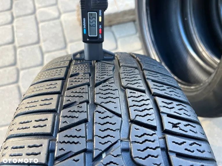 CZTERY ZIMOWE OPONY CONTINENTAL 205/50 R17 93H  7,5 MM BIEŻNIKA ZIMA - 5