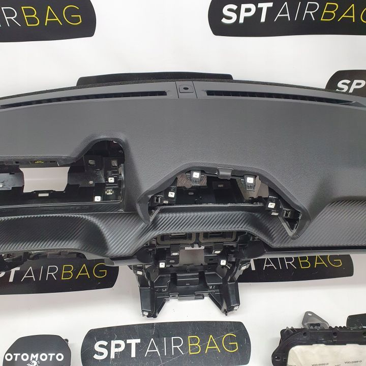 PEUGEOT 208 2008 II 2 DESKA ROZDZIELCZA KONSOLA KOKPIT PULPIT PODUSZKI AIRBAG AIR BAG PASY KIT SET - 3