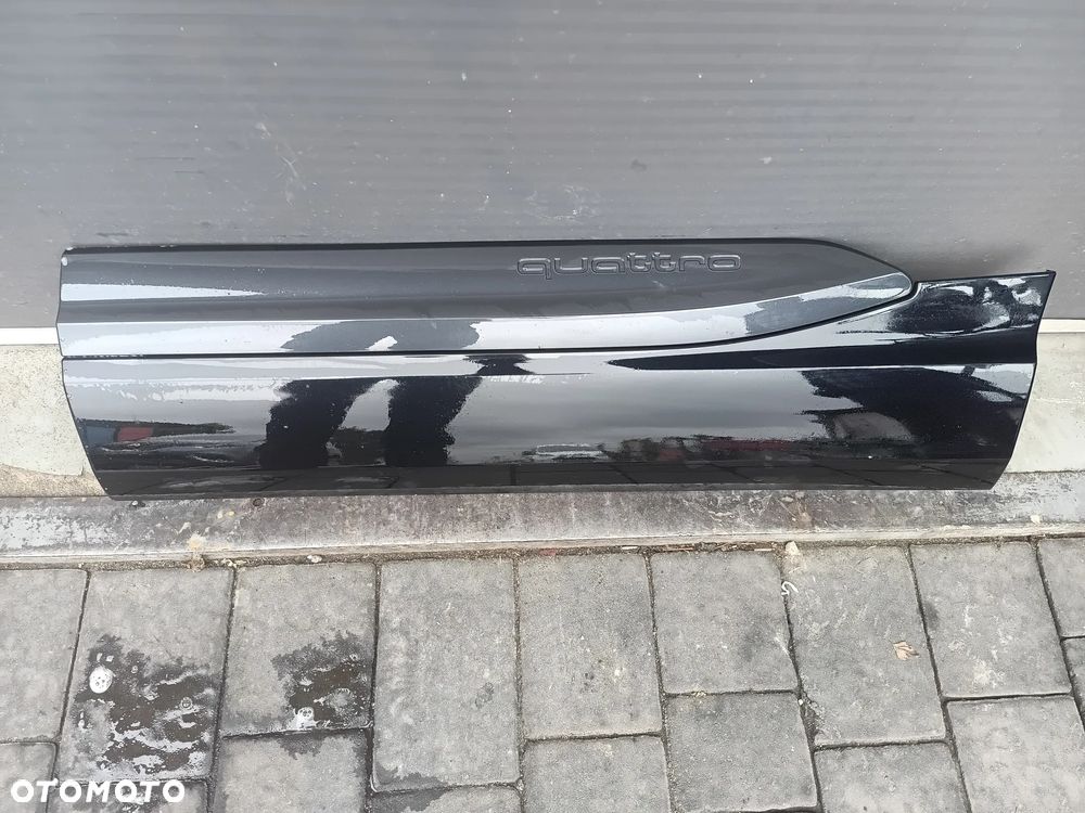 AUDI Q7 4M QUATTRO LISTWA DRZWI LEWA TYŁ 4M0853969B ORYGINAŁ