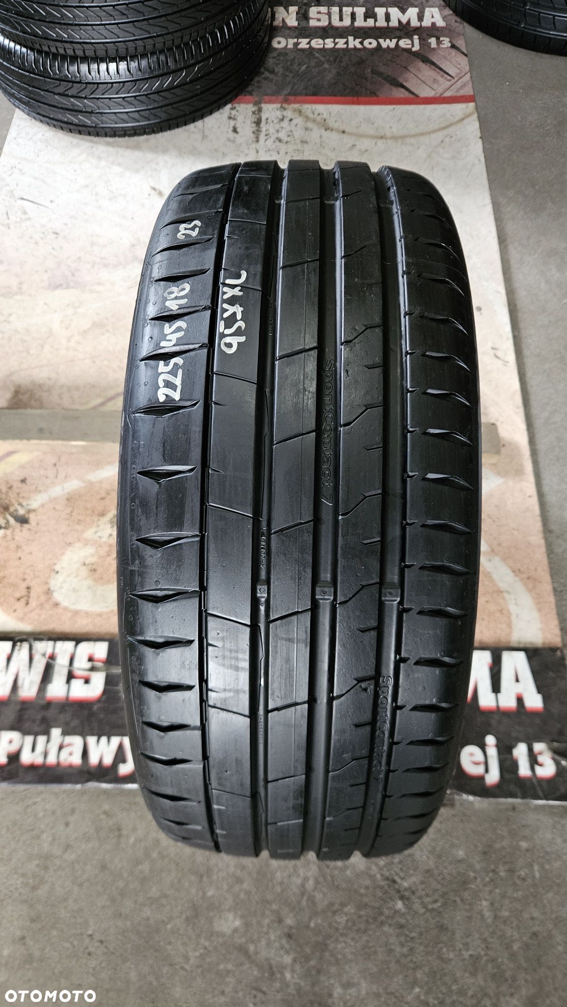 opona używana 225/45R18 Continental Sportcontact 7 - 1