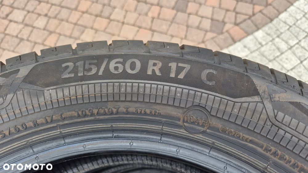 4 szt. Continental VanContact Eco 215/60 R17 T C, wzmacniane, jak nowe, F-VAT - 6