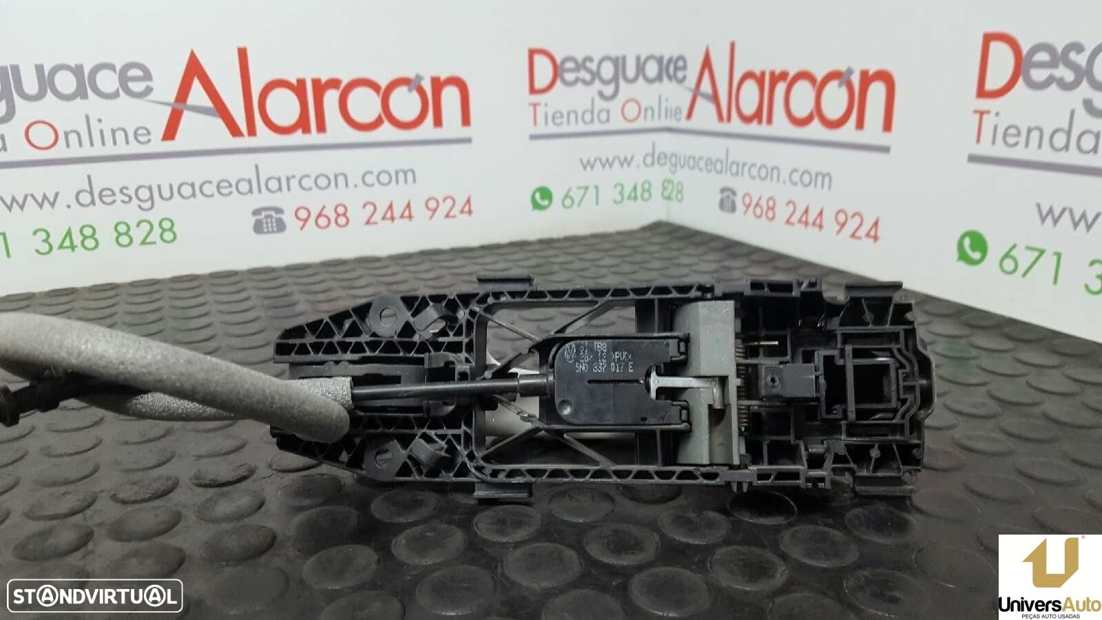 PUXADOR EXTERIOR FRENTE DIREITO VOLKSWAGEN GOLF VI (5K1) RABBIT - 2