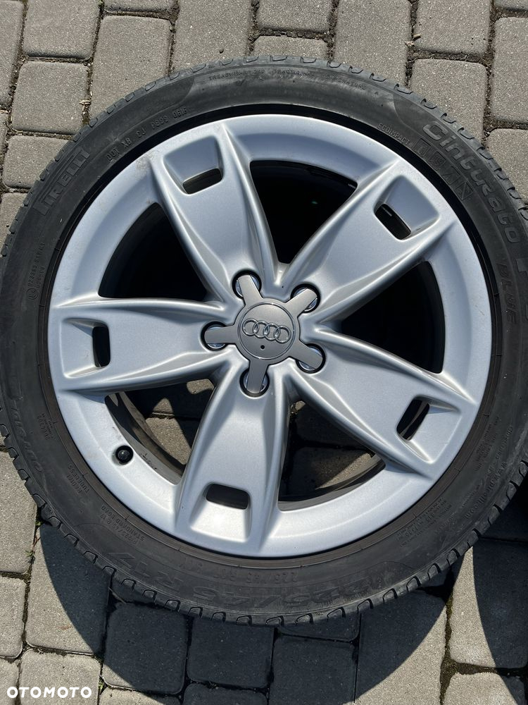 Alufelgi 5x112 17 cali Audi A4 A5 A6 A7 A8 opony lato 225/45/17 - 3