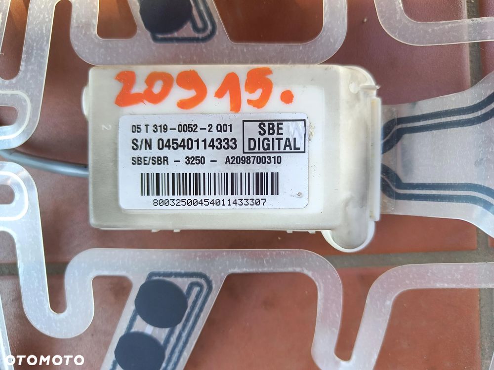 MERCEDES W209 CLK MATA ZAJĘTOŚCI FOTELA AIRBAG A2098700310 - 2