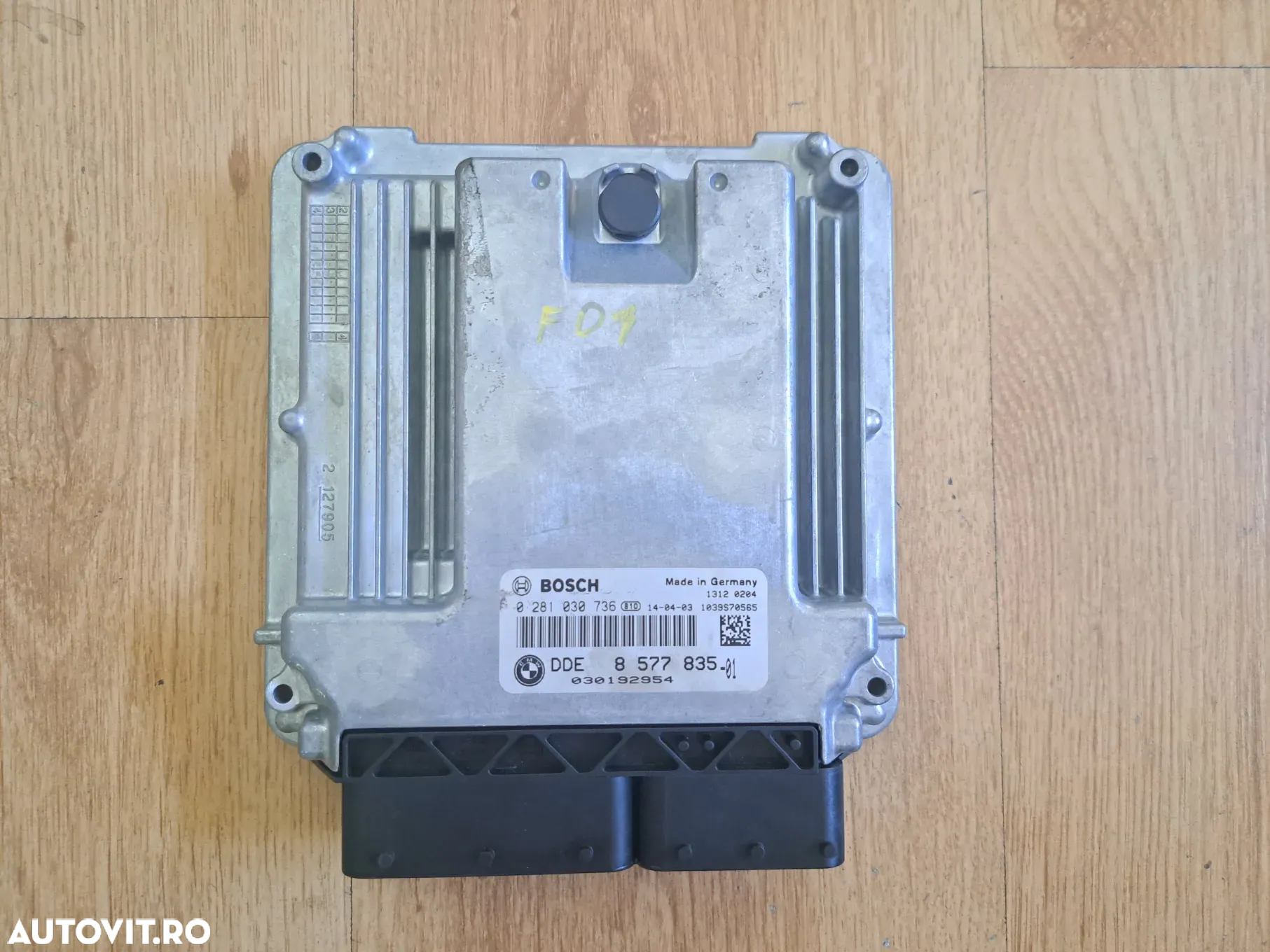 Kit pornire - calculator motor, modul CAS 4, cheie - original BMW F07+LCI F10+LCI F11+LCI F06+LCI F12+LCI F13+LCI F01+LCI F02+LCI F03+LCI F04 F25 F26 - 2