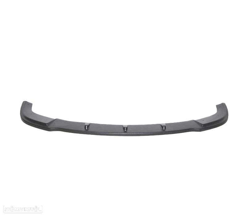 SPOILER LIP FRONTAL BMW E60 E61 03-10 LOOK M TECH PRETO - 2