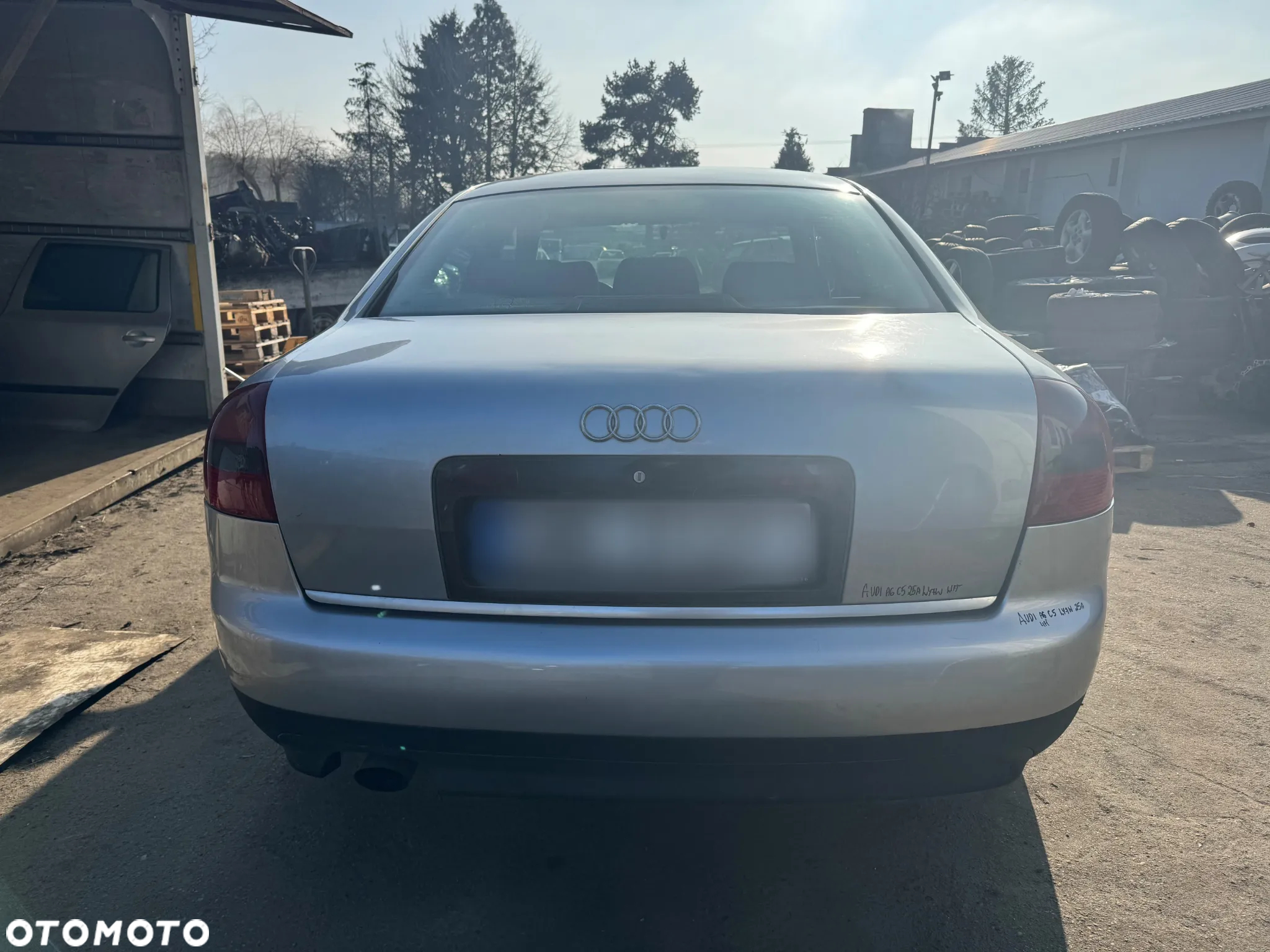 AUDI A6 C5 LIFT 2002 2.0 FSI 130KM 95kW LY7W SEDAN NA CZĘŚCI - 6