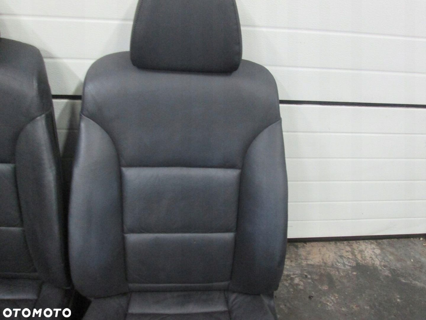 BMW 5 E60 SEDAN KOMBI FOTELE SKÓRZANE SKÓRA ANGLIK PARA - 5