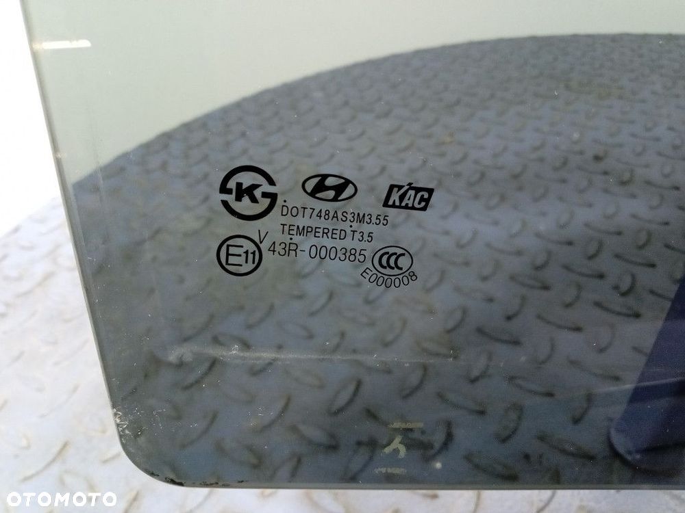HYUNDAI I40 KOMBI SZYBA DRZWI TYŁ PRAWA TYLNA - 2