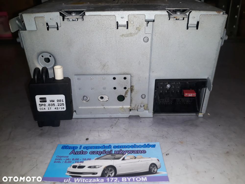 RADIO SEAT LEON II LIFT 2010r 5P0035186 - 2