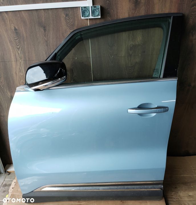 Renault Espace V drzwi kompletne lewe przód kolor igła - 1