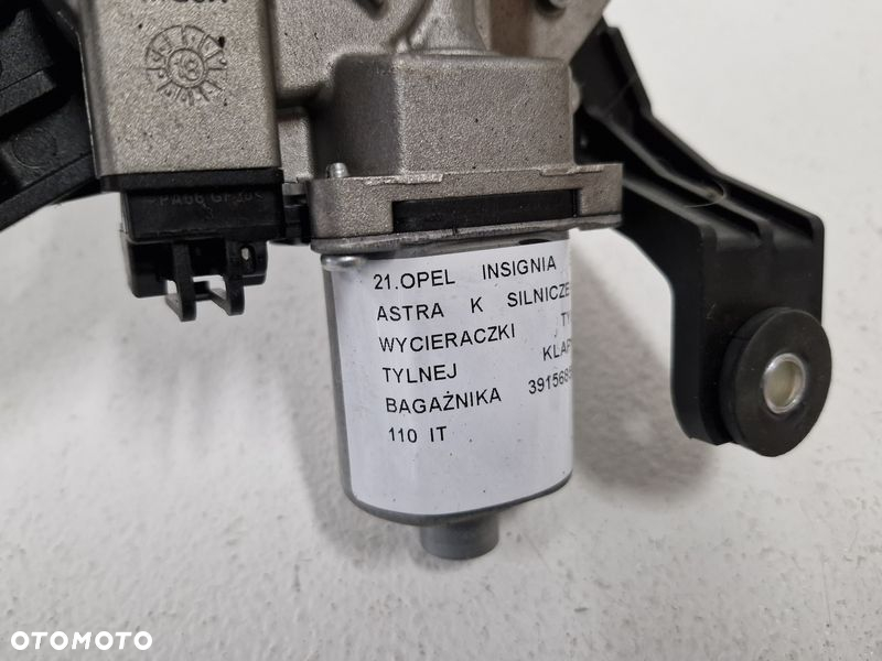 OPEL INSIGNIA B ASTRA K SILNICZEK WYCIERACZKI KLAPY BAGAŻNIKA TYŁ 39156859 - 4