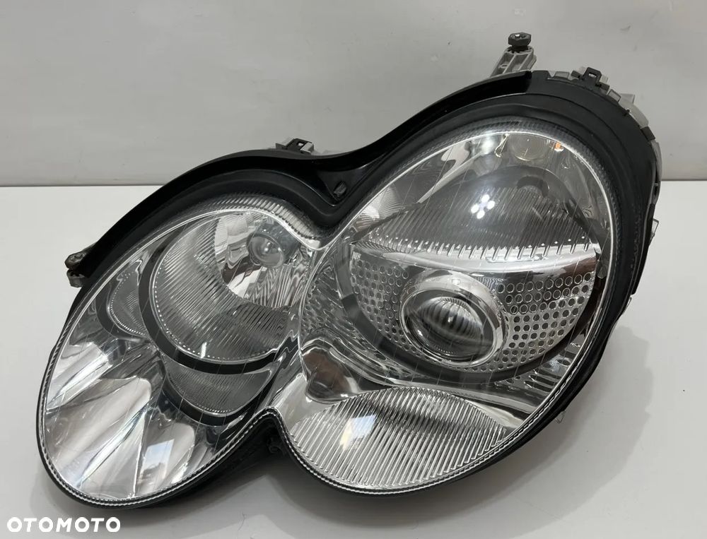 Reflektory bixenon komplet lampa prawa lewa reflektor prawy+lewy stan BDB Mercedes SL R230 SL500 Europa - 7