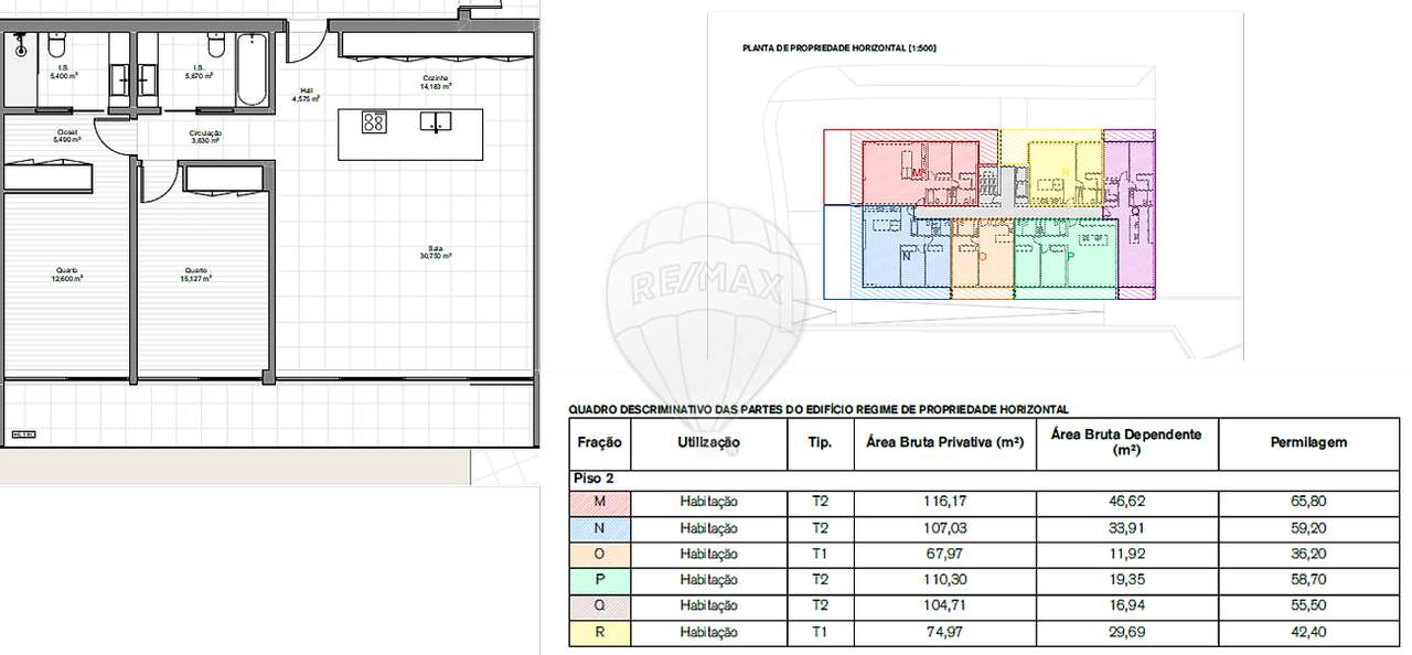 Apartamento T2 para venda - Grande imagem: 2/11