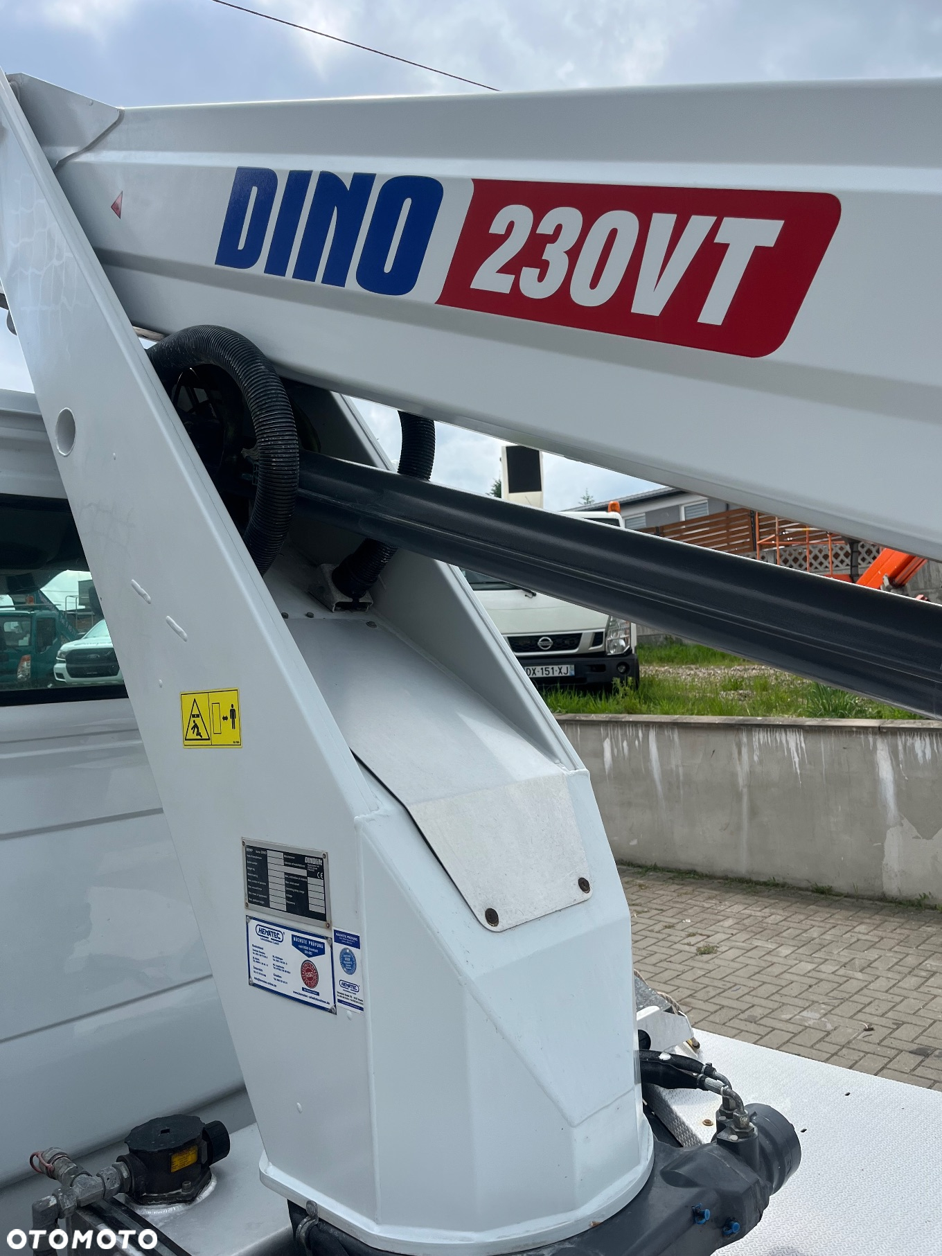 Mercedes-Benz Podnośnik Koszowy Zwyżka Dino 230VT 23 metry 15 metrów bok Mega zasięgi!! Jak Ruthmann Wumag Gsr Sterowanie z Pilota !! - 20