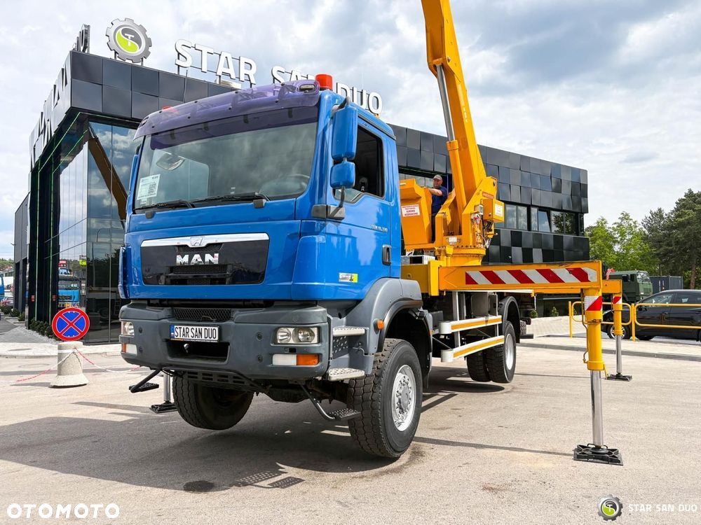 MAN TGM 18.330 4x4 MULTITEL J335 Podnośnik Koszowy - 4