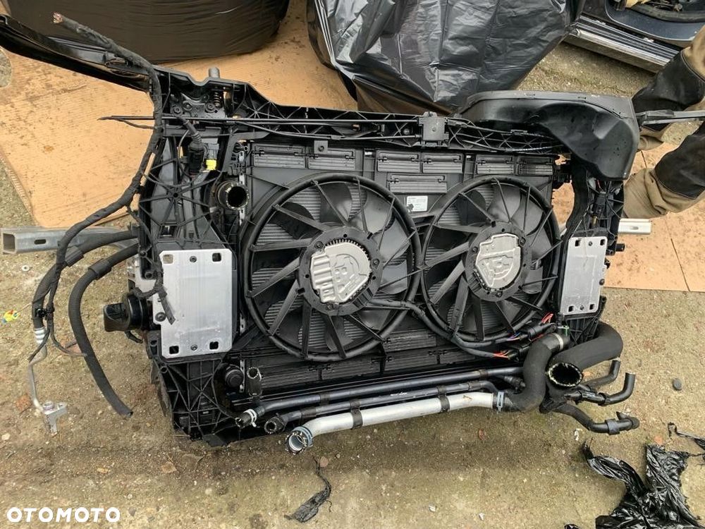 ZDERZAK MASKA LAMPA KOMPLETNY PRZÓD AUDI Q5 80A LIFT S-LINE FULL LED - 12